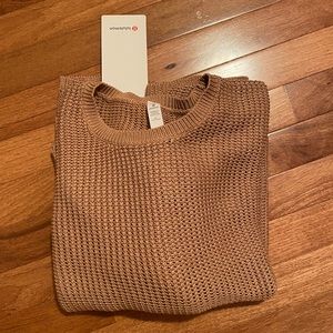 NWT Lululemon Easy Embrace Sweater | L/XL